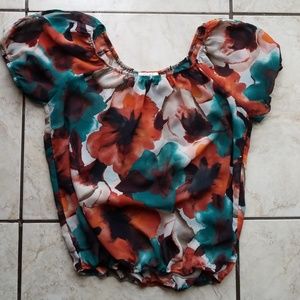 Summer flowy top